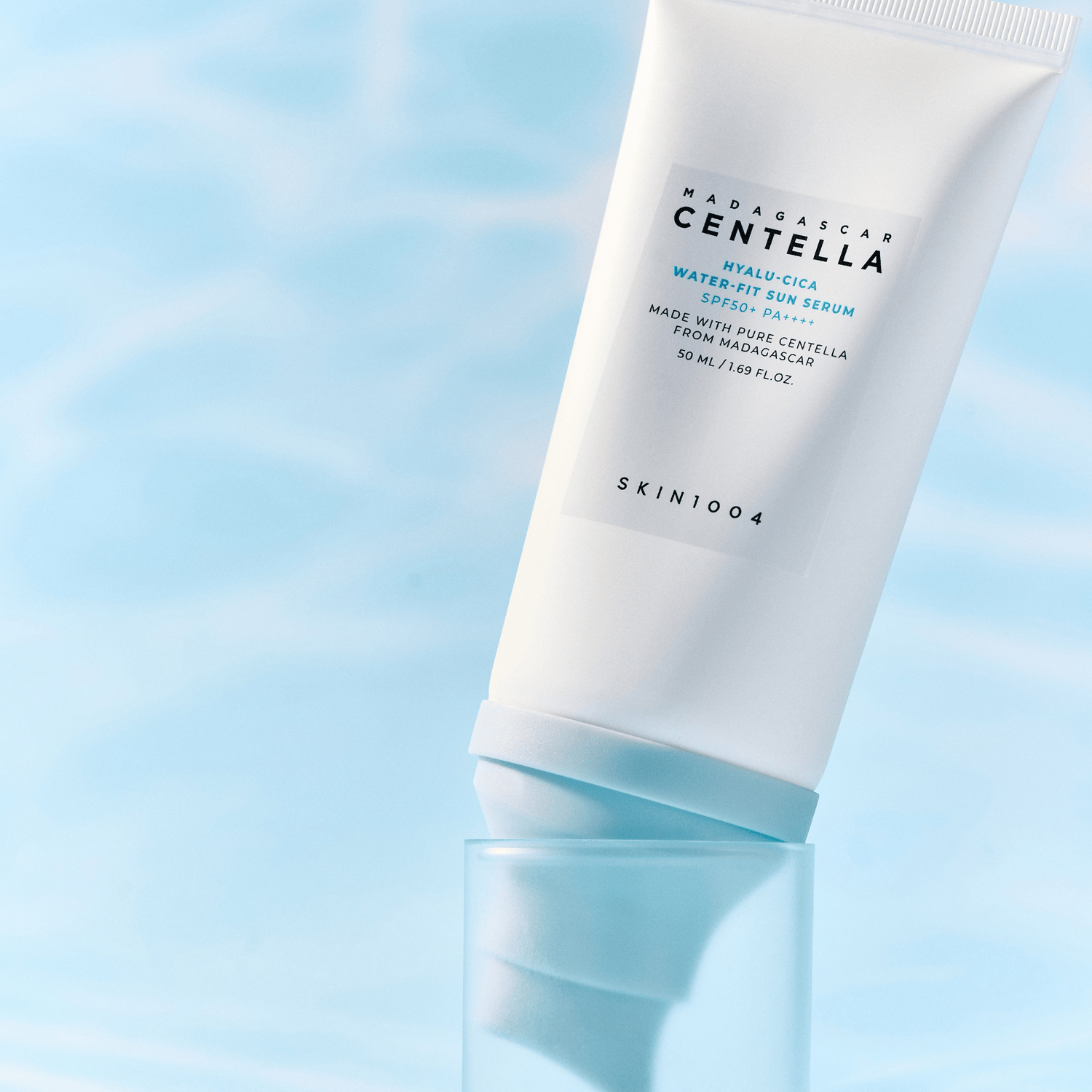 Skin1004 Madagascar Centella Hyalu Cica Water Fit Sun Serum 50ml - cosmadic