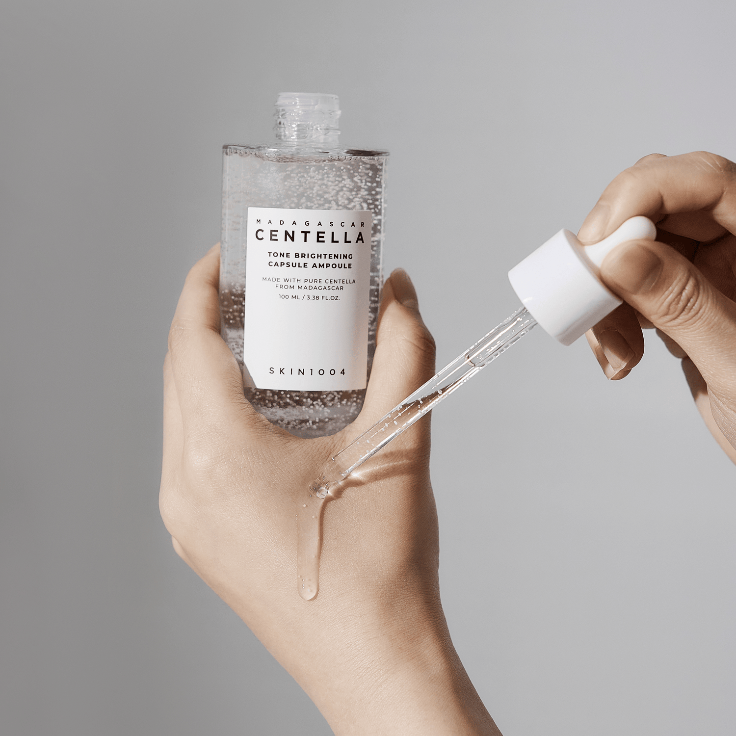 Skin1004 Madagascar Centella Tone Brightening Capsule Ampoule 100ml - cosmadic