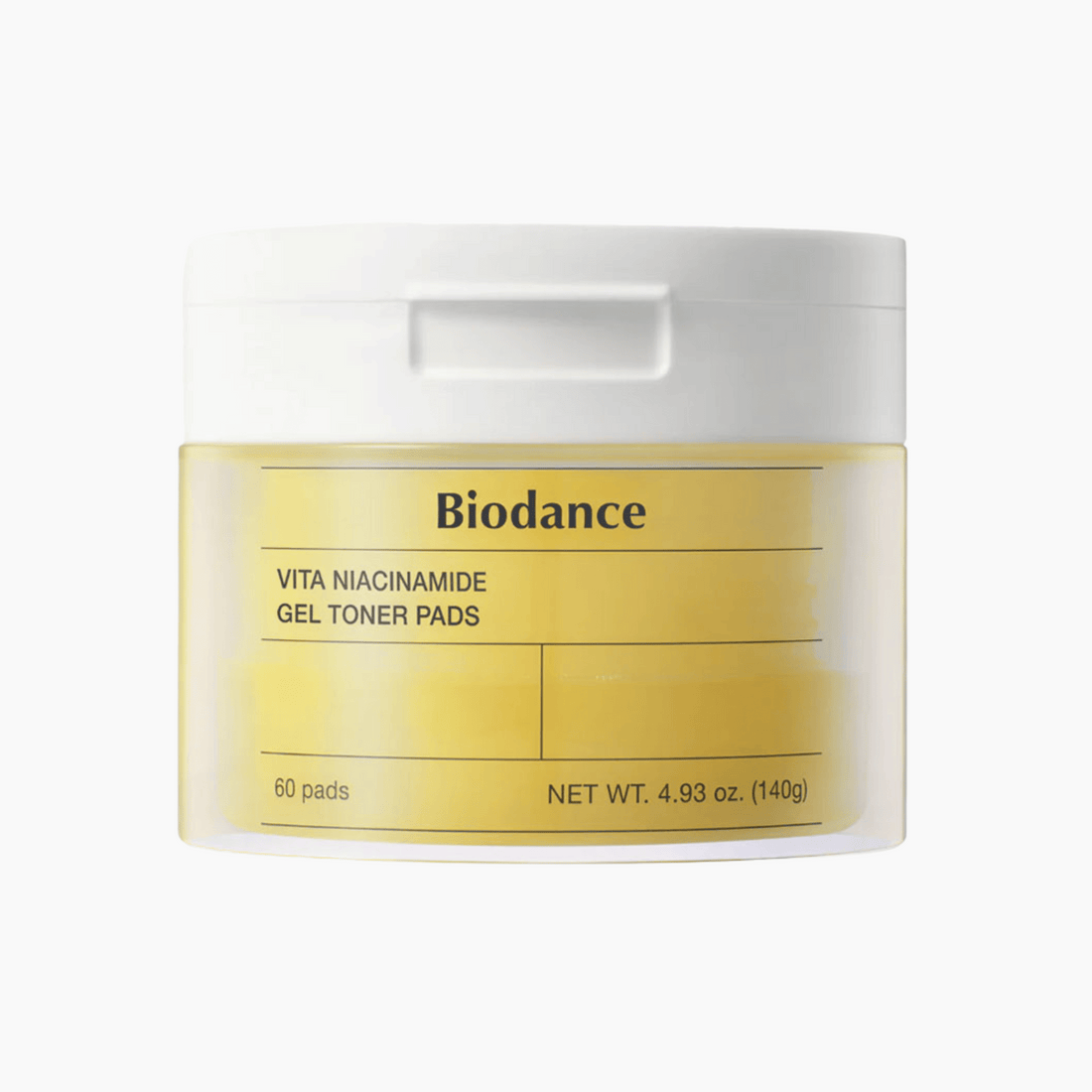 Biodance Vita Niacinamide Gel Toner Pad 60 Pads - cosmadic