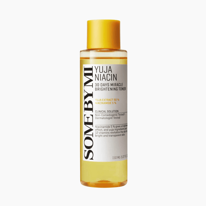 SOME BY MI Yuja Niacin 30 Days Miracle Brightening Toner 150ml - cosmadic