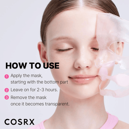 COSRX The Peptide Collagen Lifting Glow Hydrogel Mask 3 Stück - cosmadic