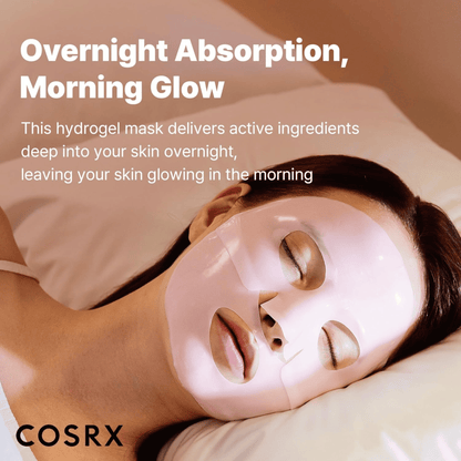 COSRX The Peptide Collagen Lifting Glow Hydrogel Mask 3 Stück - cosmadic