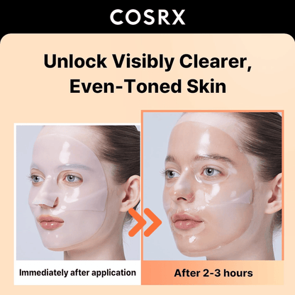 COSRX The Alpha-Arbutin Discoloration Care Hydrogel Mask 3 Stück - cosmadic