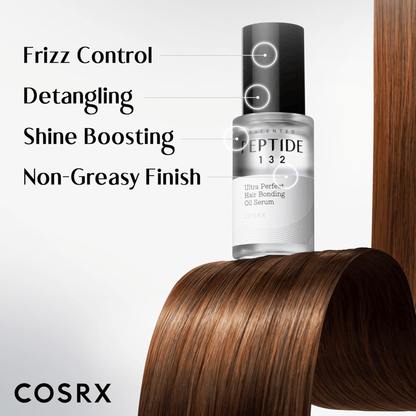 COSRX PEPTIDE 132 Ultra Perfect Hair Bonding Oil Serum 28ml - cosmadic
