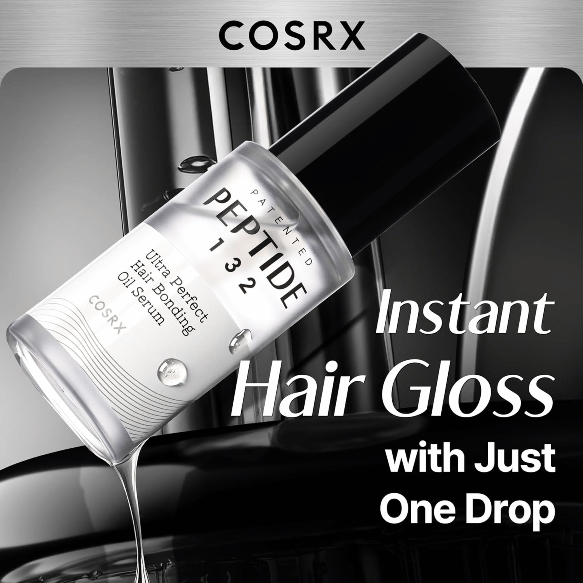 COSRX PEPTIDE 132 Ultra Perfect Hair Bonding Oil Serum 28ml - cosmadic