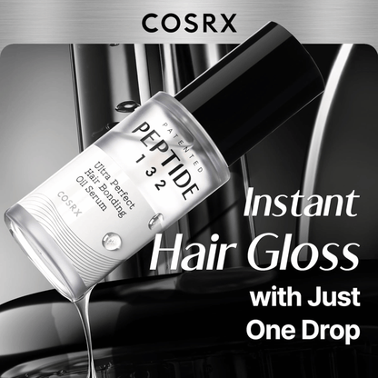 COSRX PEPTIDE 132 Ultra Perfect Hair Bonding Oil Serum 28ml - cosmadic
