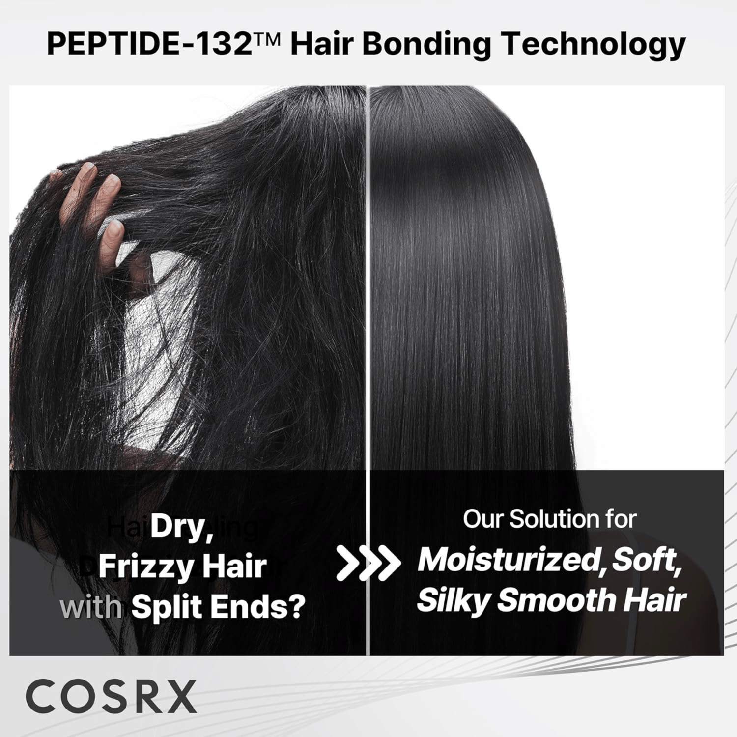 COSRX PEPTIDE 132 Ultra Perfect Hair Bonding Oil Serum 28ml - cosmadic