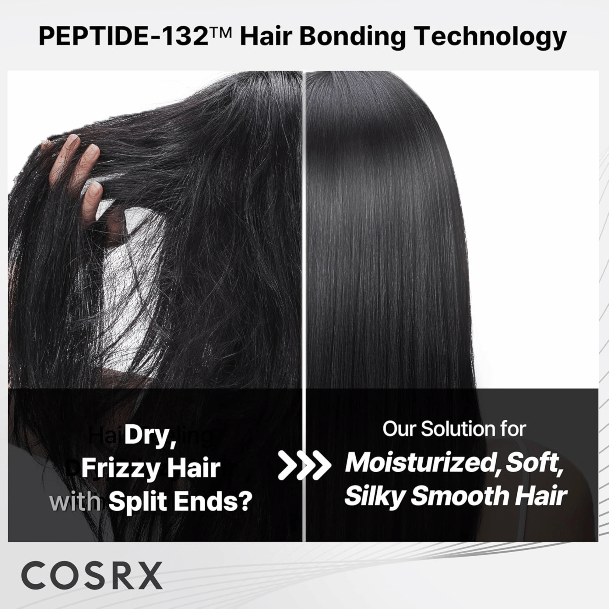 COSRX PEPTIDE 132 Ultra Perfect Hair Bonding Oil Serum 28ml - cosmadic