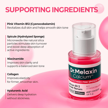 Dr.Melaxin Cemenrete Cyano Pink Spicule Serum 30ml - cosmadic