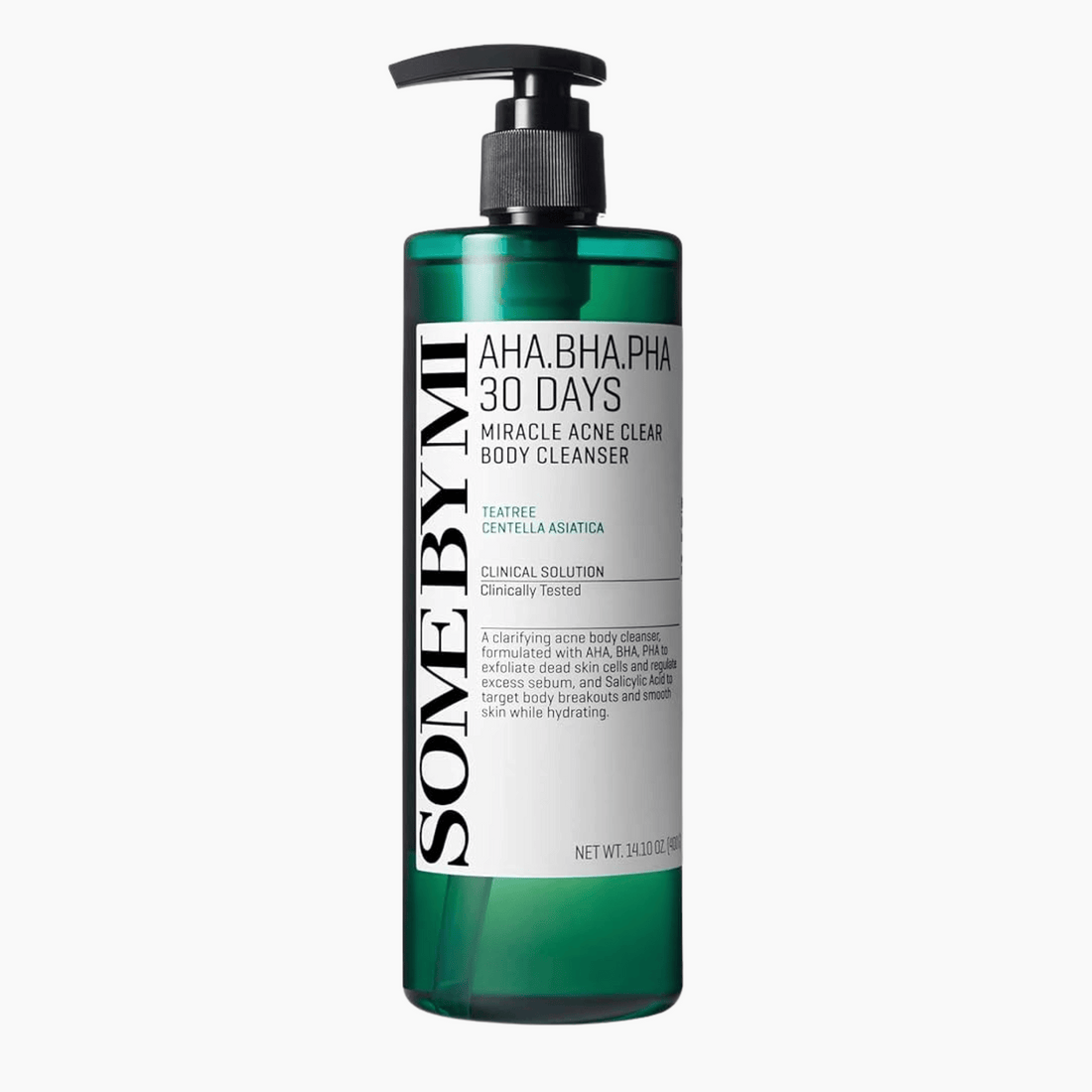 SOME BY MI AHA BHA PHA 30 Days Miracle Acne Clear Body Cleanser 400g - cosmadic