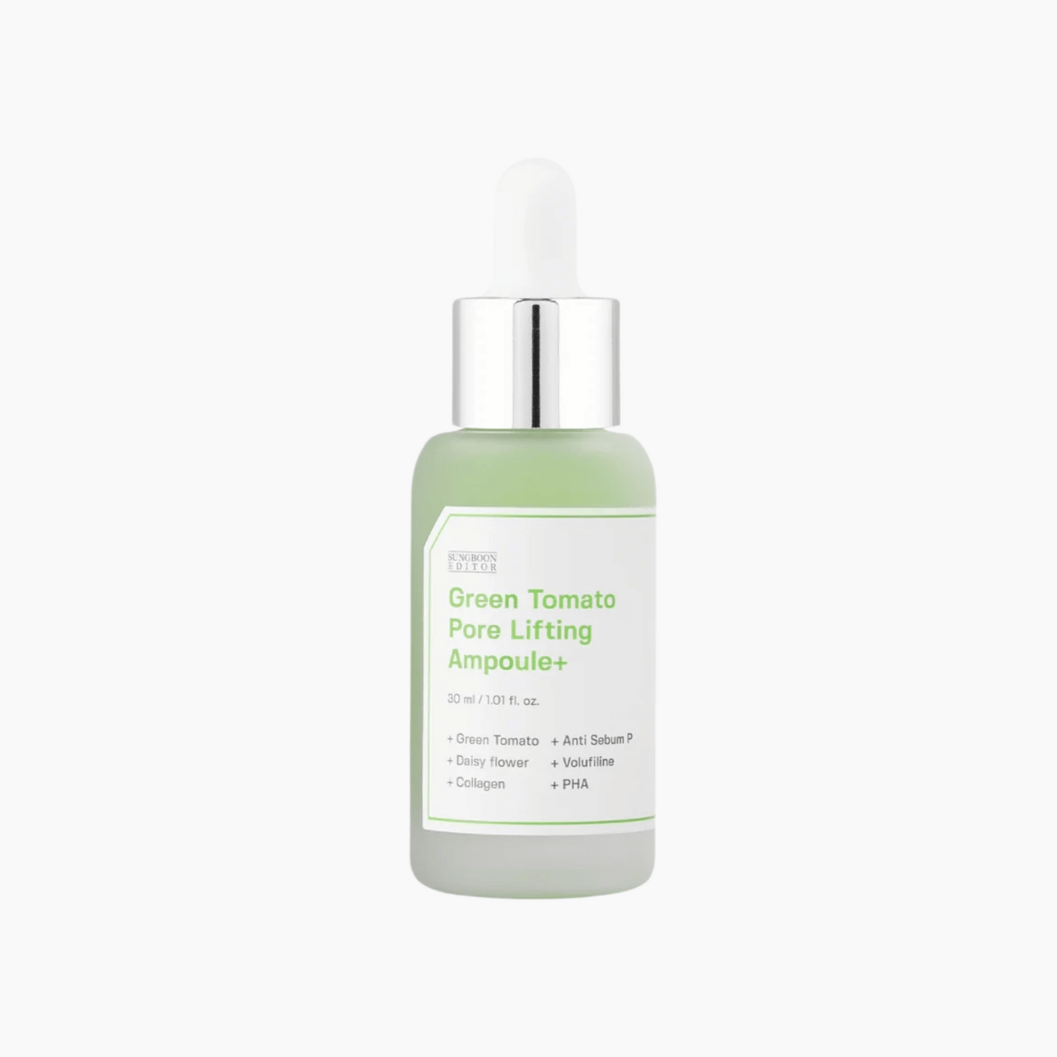 Sungboon Editor Green Tomato Pore Lifting Ampoule+ 30ml - cosmadic