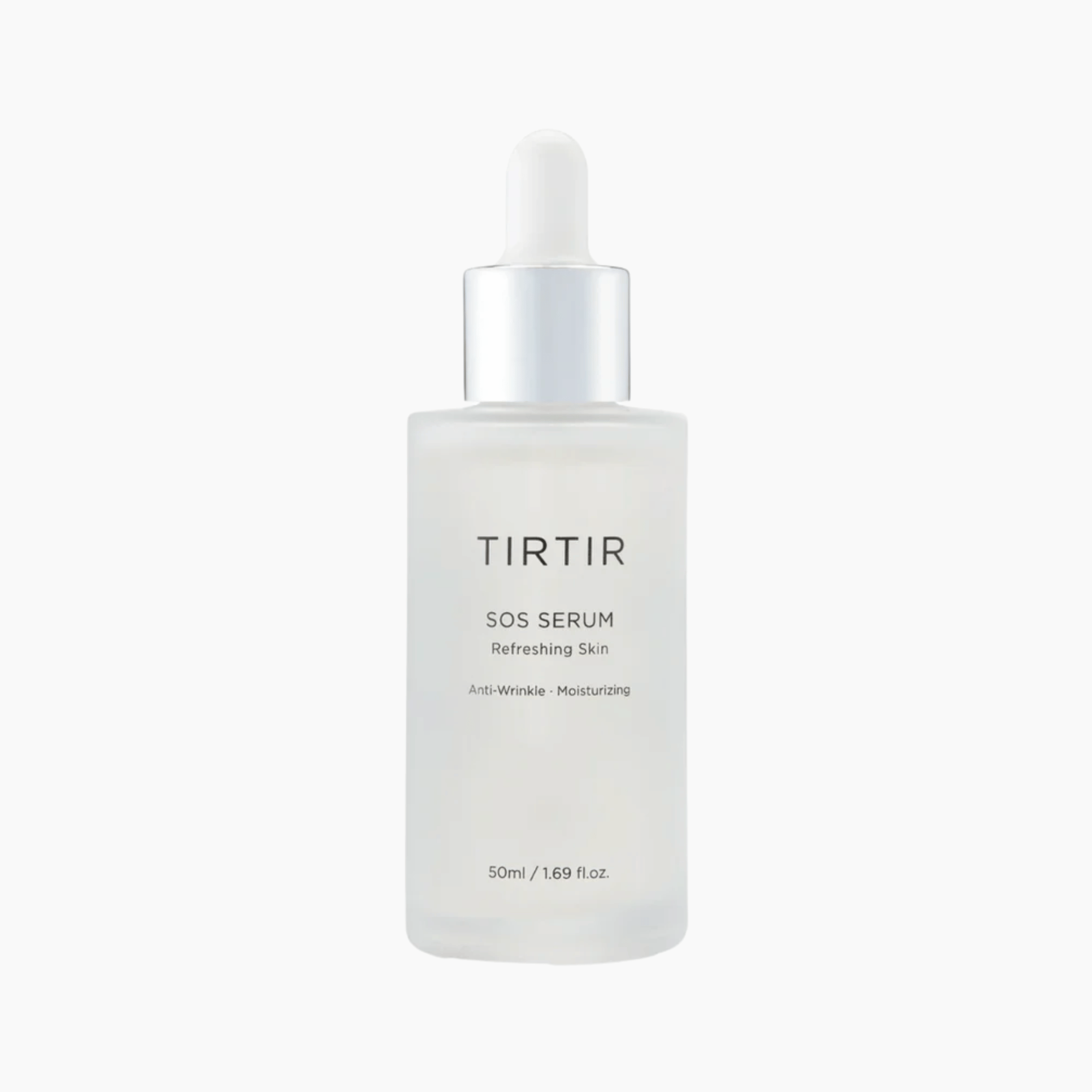 TIRTIR SOS Serum 50ml mit Pipette minimalistisches Design für intensive Feuchtigkeitspflege 