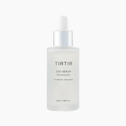 TIRTIR SOS Serum 50ml mit Pipette minimalistisches Design für intensive Feuchtigkeitspflege 