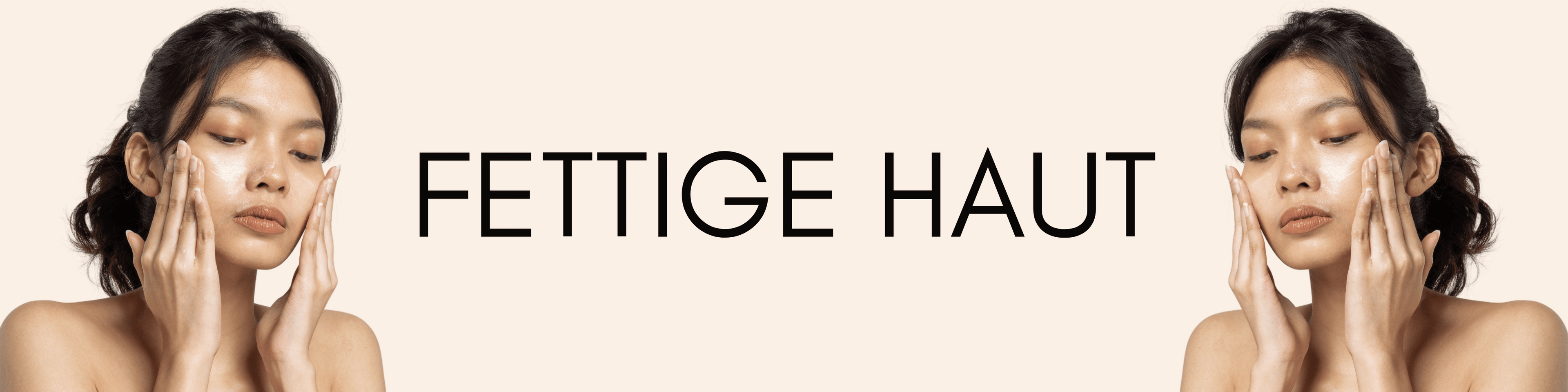 Fettige Haut Banner