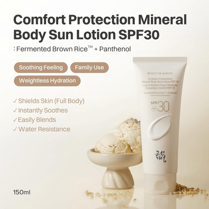 Beauty of Joseon Comfort Protection Mineral Body Sun Lotion SPF 30