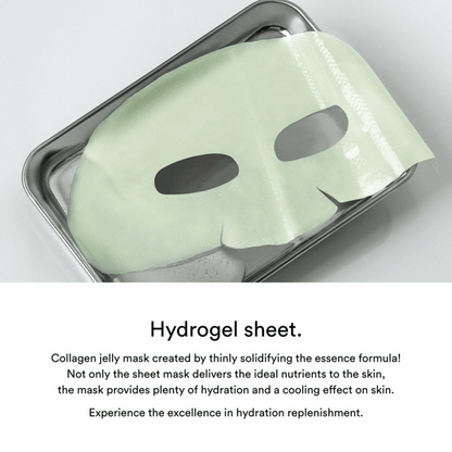 Abib Heartleaf Collagen Gel Mask – hautberuhigende Pflege mit Panthenol, Calamin und Centella-Extrakt