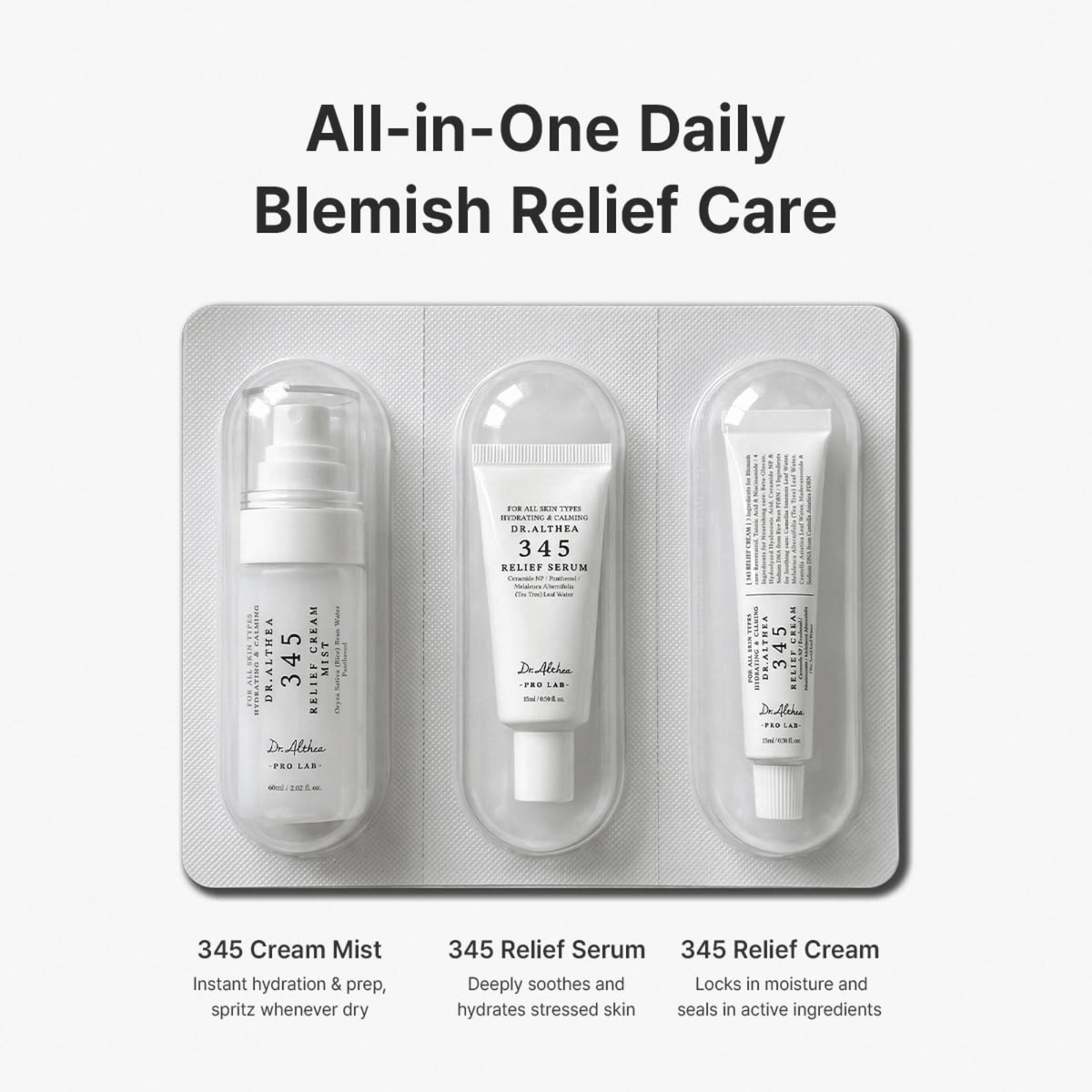 Dr. Althea 345 Travel Set