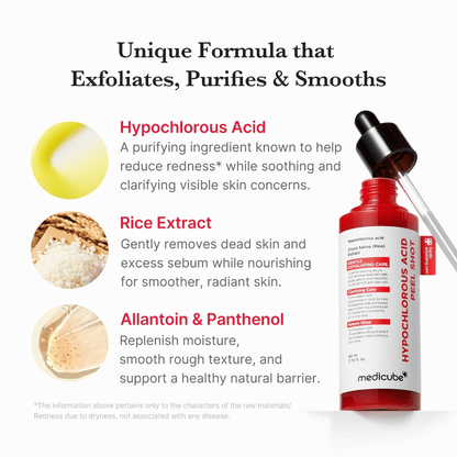 Medicube Hypochlorous Acid Peel Shot 80ml - cosmadic