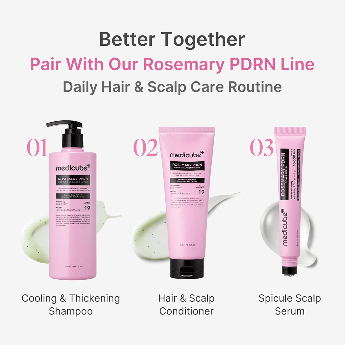 Medicube Rosemary PDRN Hair &amp; Scalp Conditioner 250ml