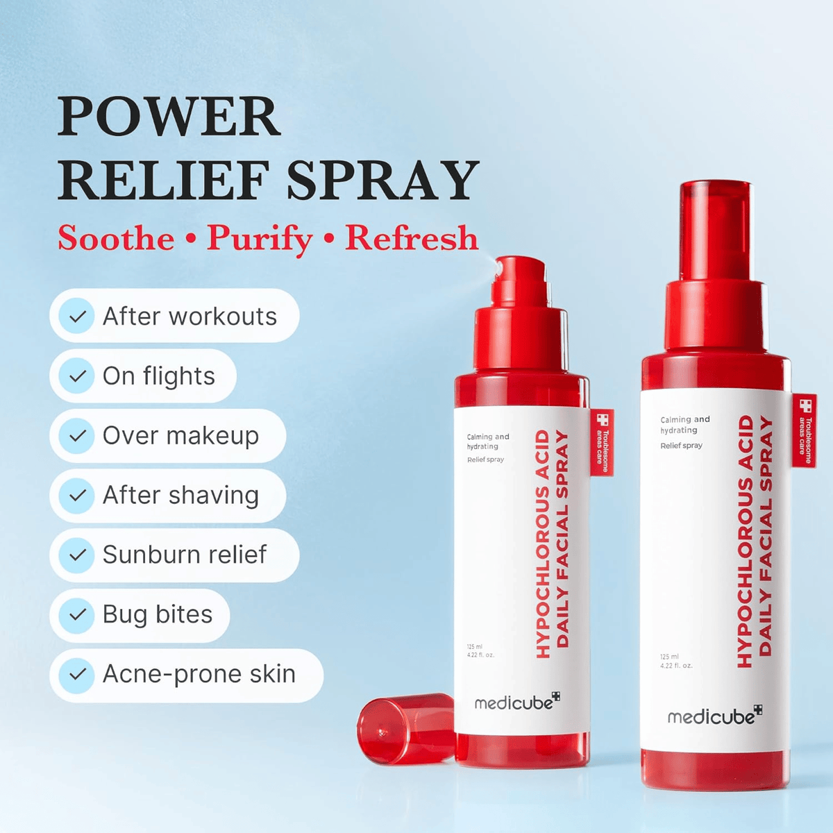 Medicube Hypochlorous Acid Daily Facial Spray 125ml