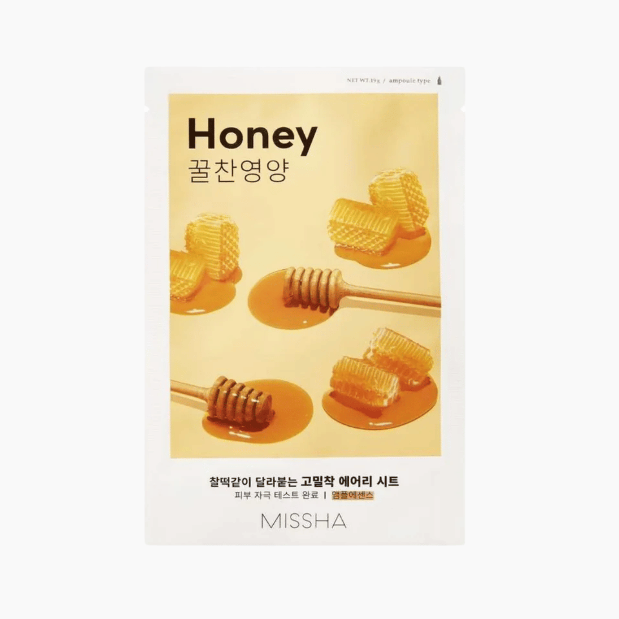 MISSHA Airy Fit Sheet Mask (Honey) - cosmadic