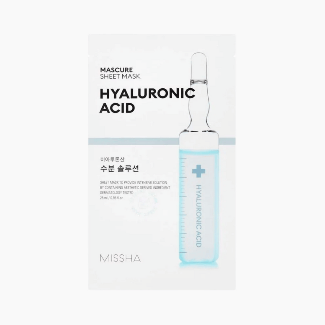 MISSHA Mascure Hydro Hyaluronic Sheet Mask - cosmadic