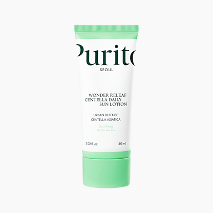 Purito Wonder Releaf Centella Daily Sun Lotion SPF50+ PA++++ 60ml - cosmadic