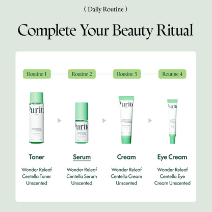 Purito Wonder Releaf Centella Serum Unscented 60ml - cosmadic