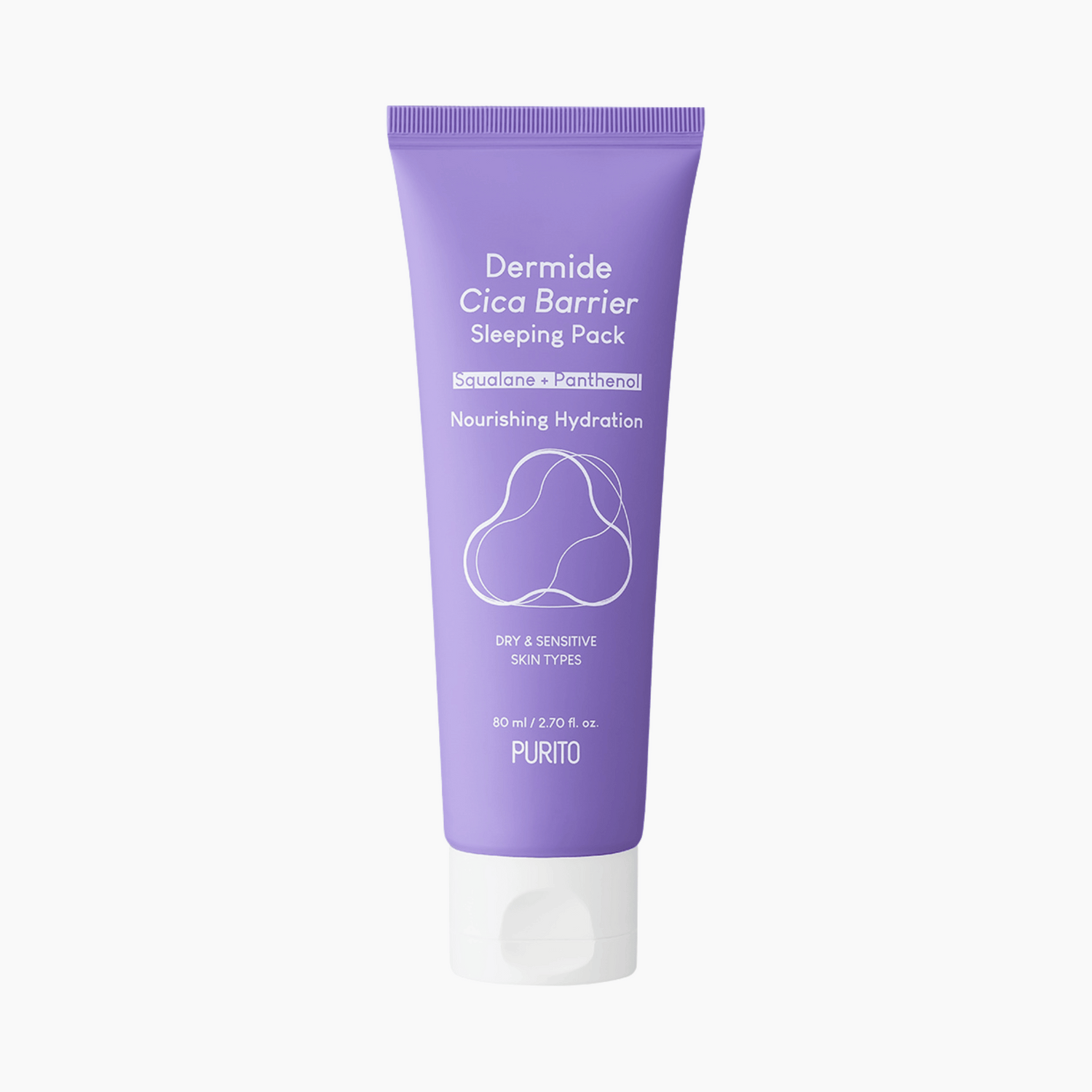 Purito Dermide Cica Barrier Sleeping Pack 80ml - cosmadic