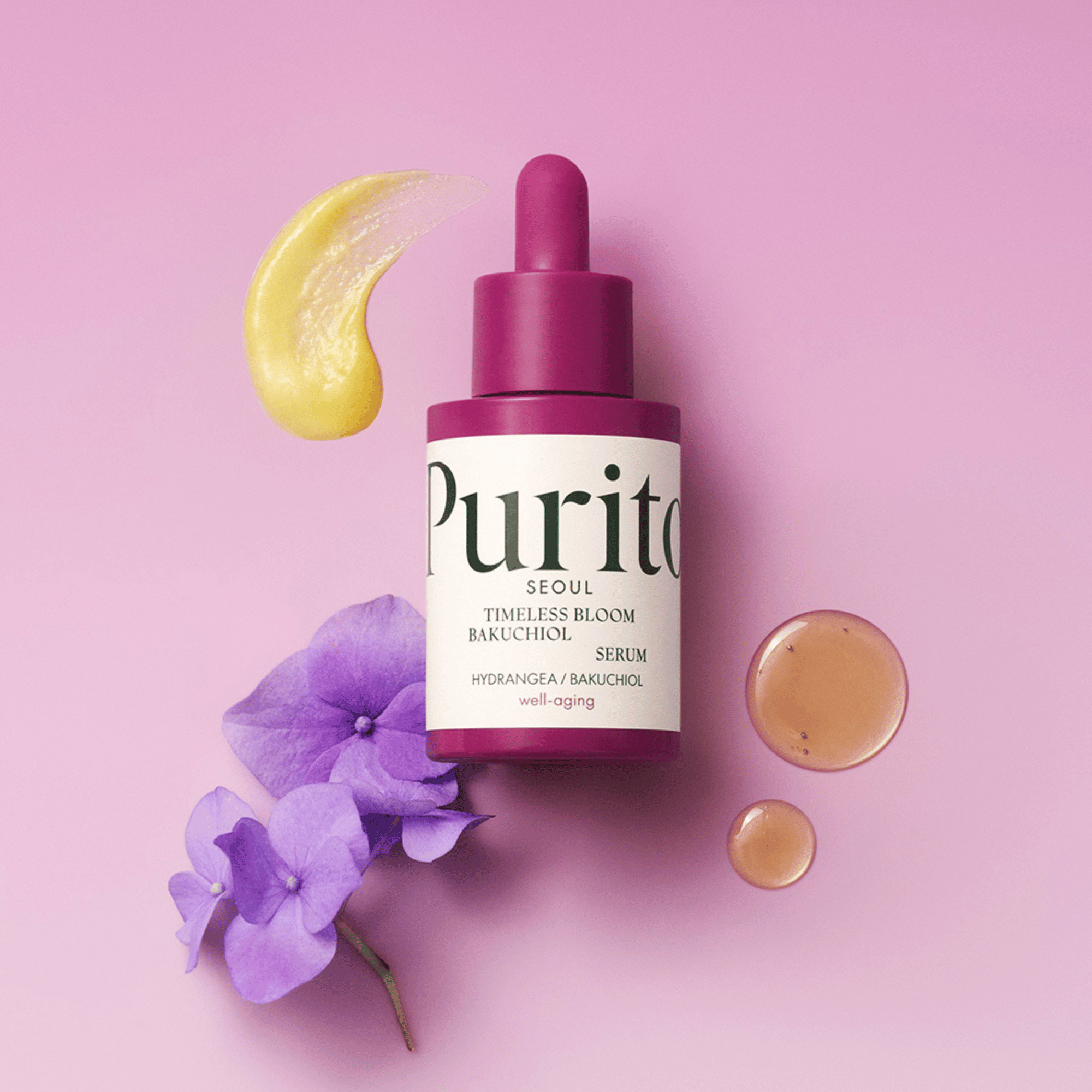 Purito Timeless Bloom Bakuchiol Serum 30ml - cosmadic