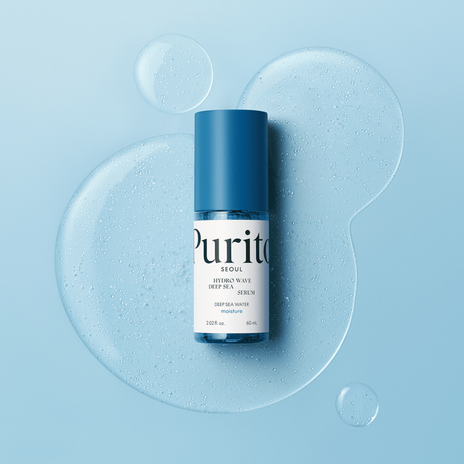 Purito Hydro Wave Deep Sea Serum 60ml - cosmadic