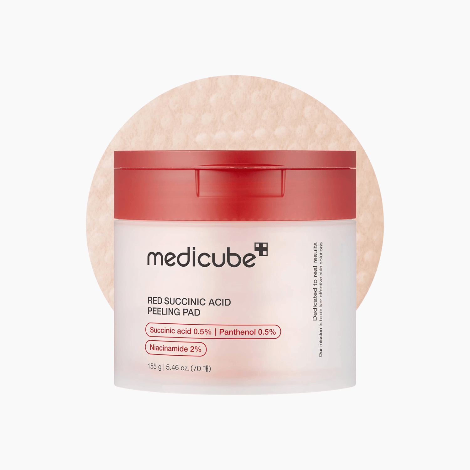 Medicube Red Succinic Acid Peeling Pad (70 Pads) - cosmadic