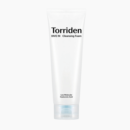 Torriden DIVE-IN Low Molecular Hyaluronic Acid Cleansing Foam 150ml - cosmadic