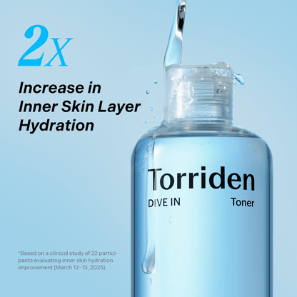 Torriden DIVE-IN Low Molecular Hyaluronic Acid Toner 300ml - cosmadic