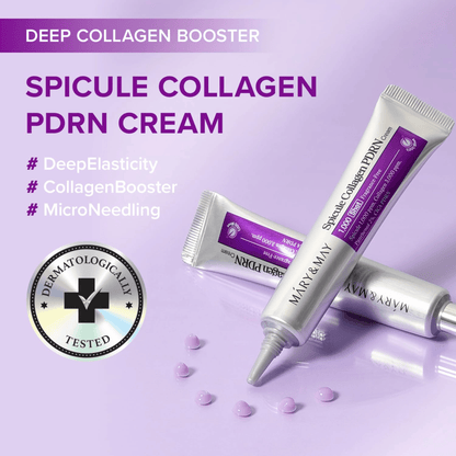 MARY &amp; MAY Spicule Collagen PDRN Cream 15g - cosmadic