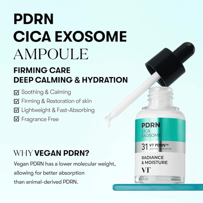 VT Cosmetics PDRN Cica Exosome R5 Firming Ampoule 30ml