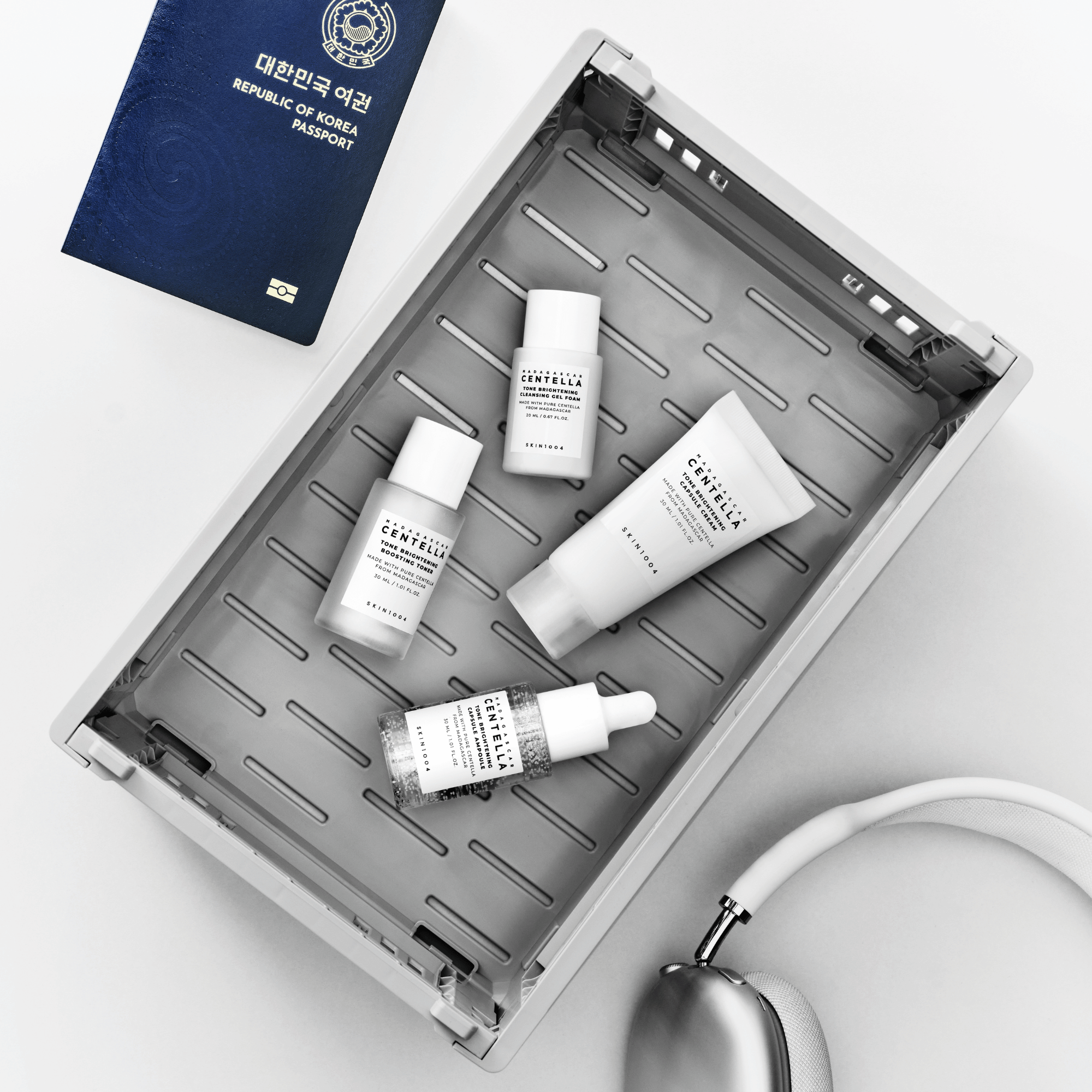 Skin1004 Madagascar Centella Tone Brightening Travel Kit - cosmadic