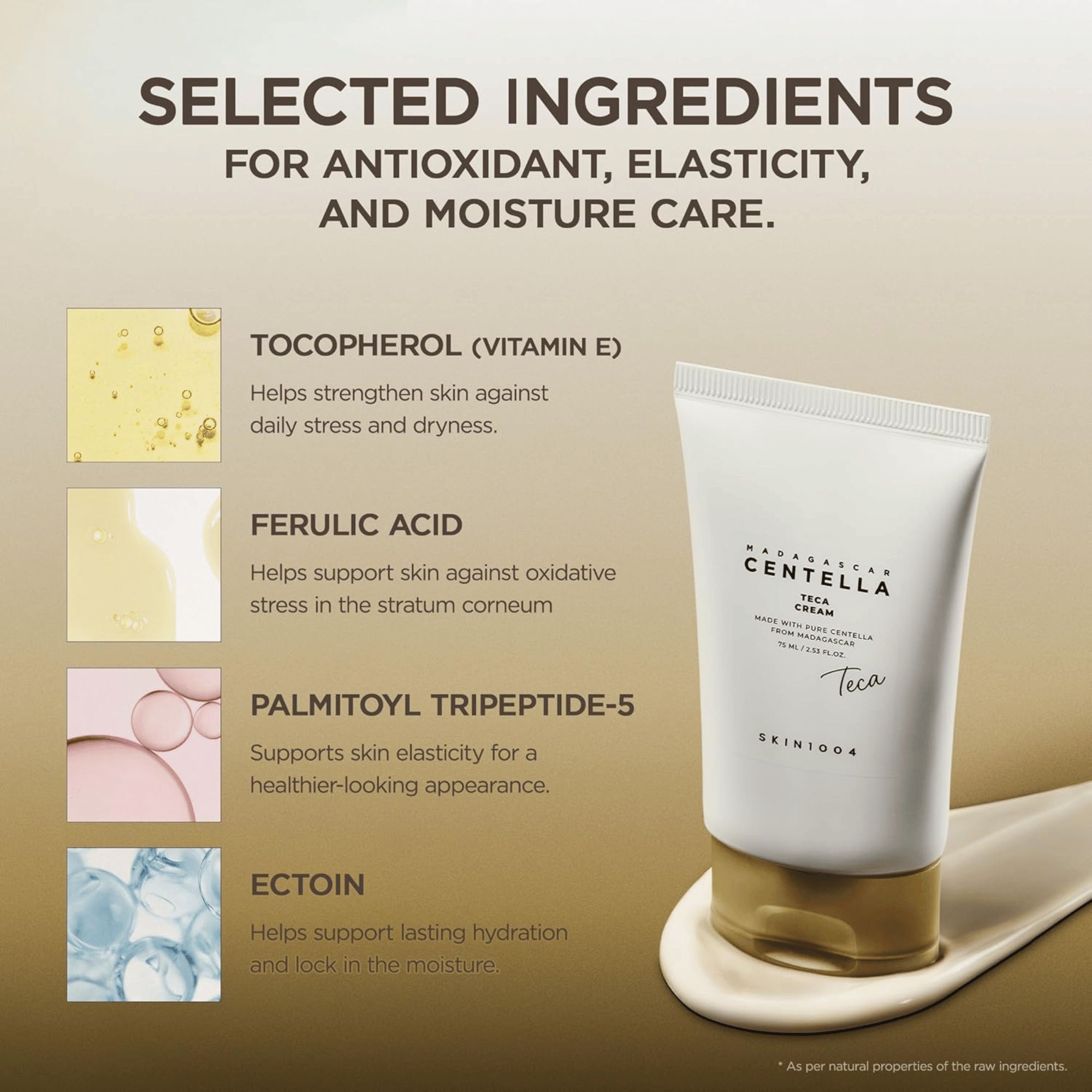 Skin1004 Madagascar Centella Teca Cream 75ml - cosmadic