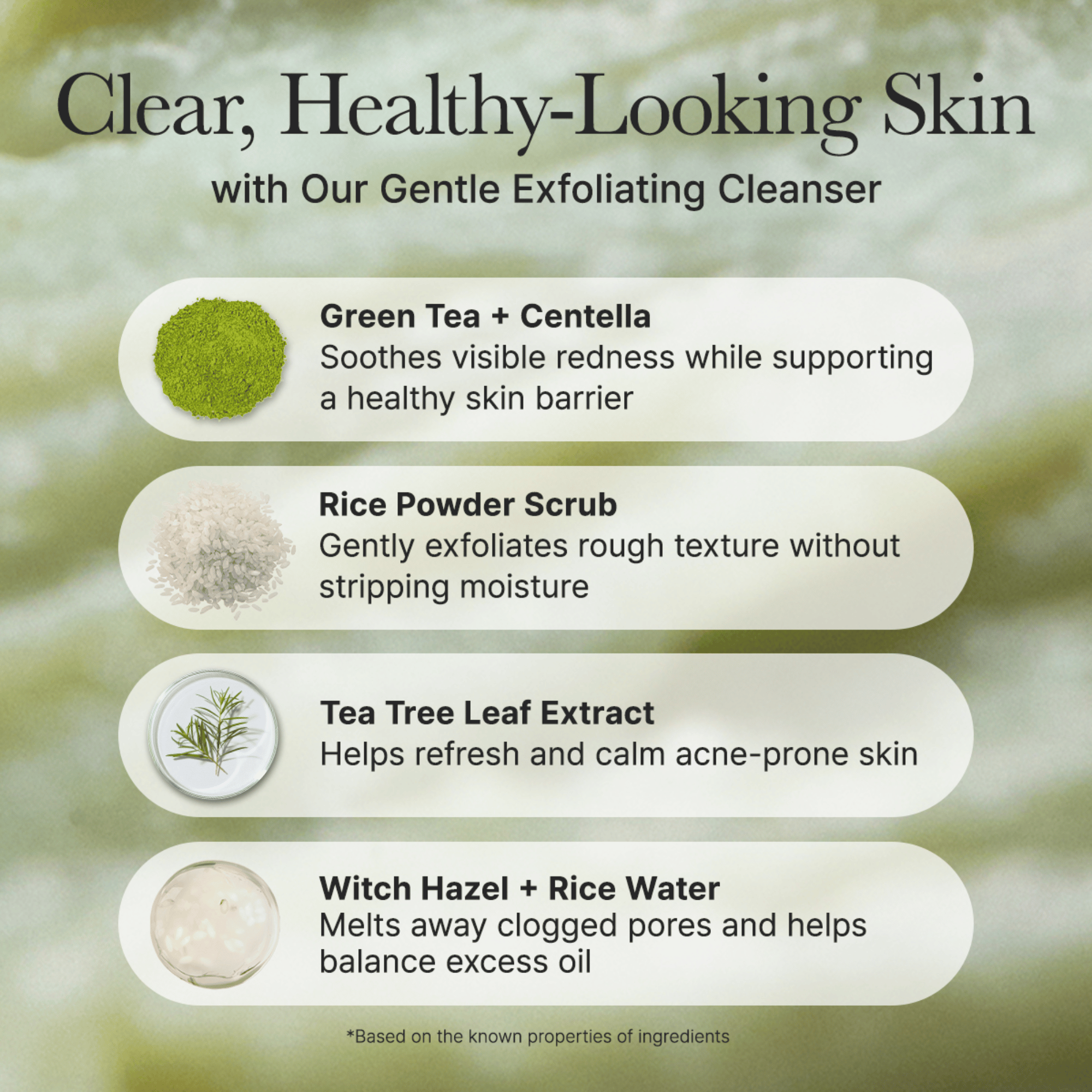 Arencia Fresh Green Rice Mochi Cleanser - cosmadic