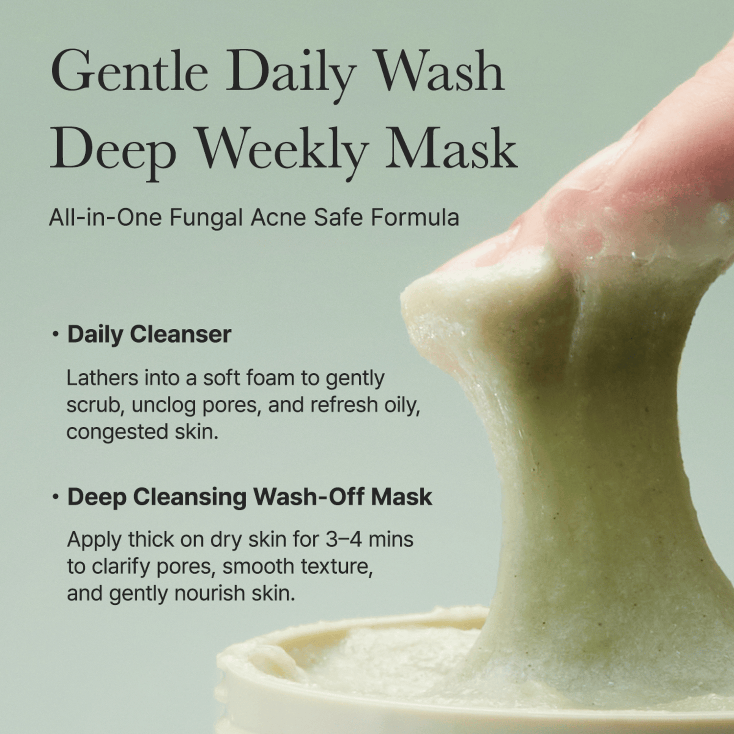 Arencia Fresh Green Rice Mochi Cleanser - cosmadic