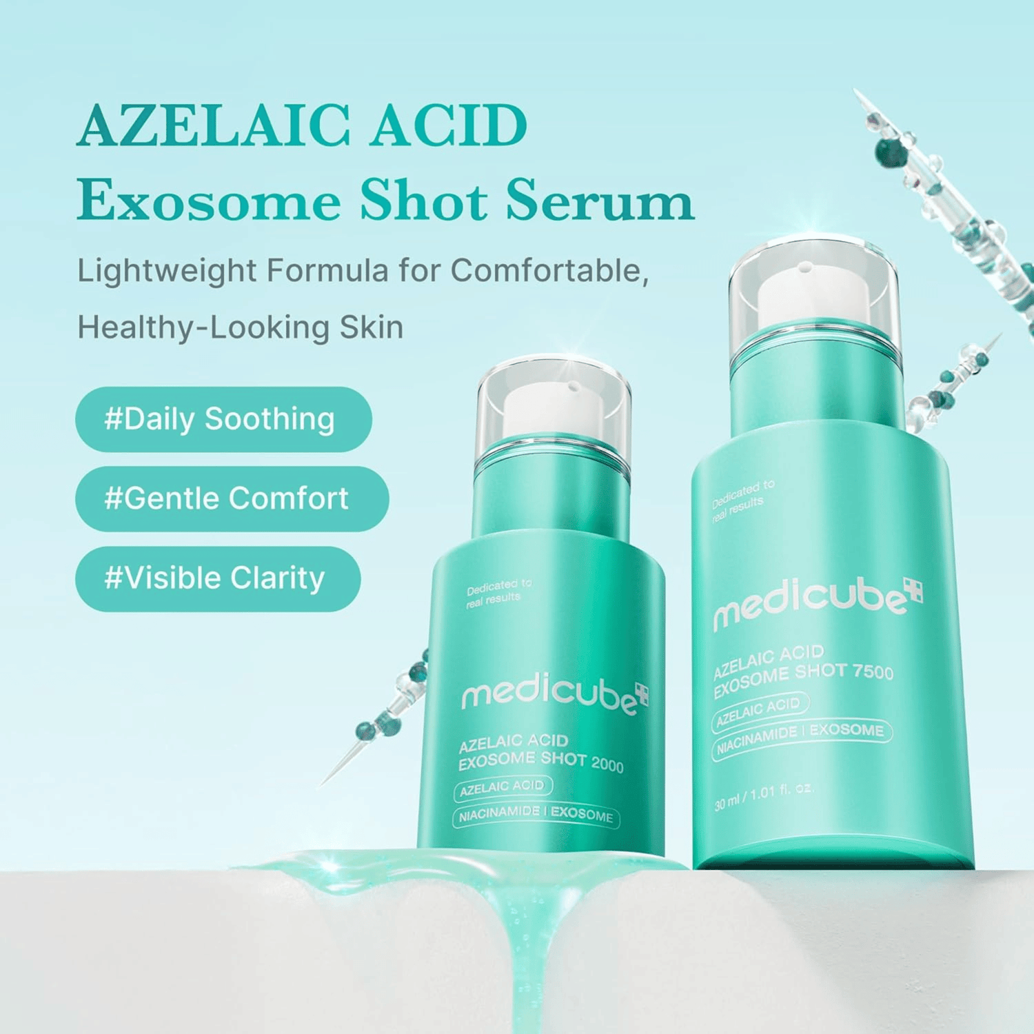 Medicube Azelaic Acid Exosome Shot 7500 30ml - cosmadic