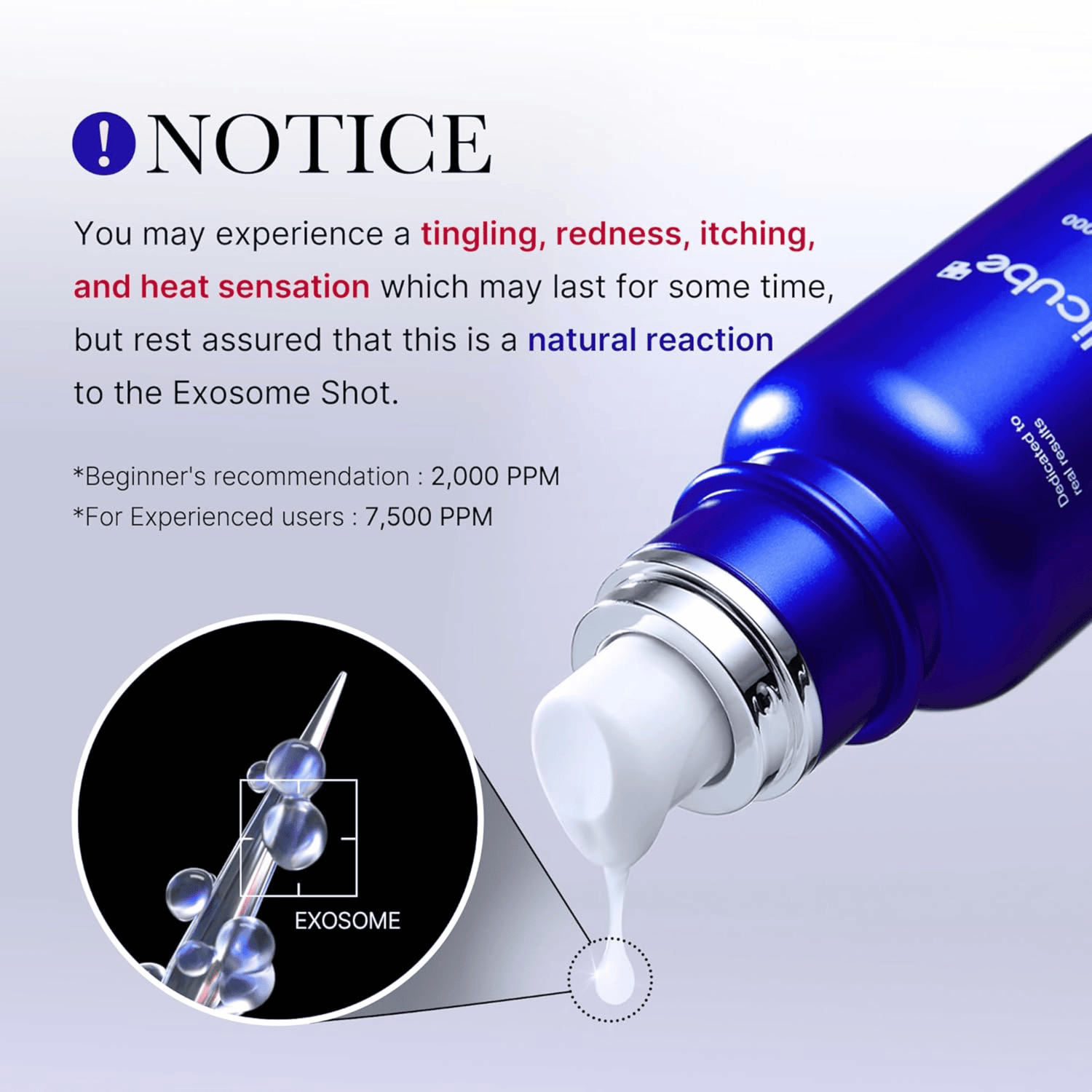 Medicube One Day Exosome Shot Pore Ampoule 7500 - cosmadic