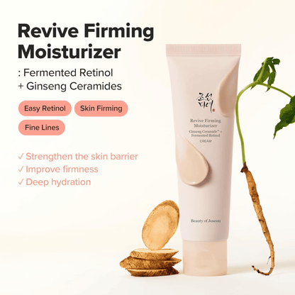 Beauty of Joseon Revive Firming Moisturizer Ginseng Ceramide + Fermented Retinol 60ml - cosmadic
