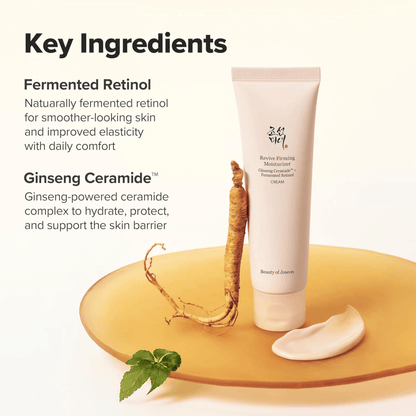 Beauty of Joseon Revive Firming Moisturizer Ginseng Ceramide + Fermented Retinol 60ml - cosmadic