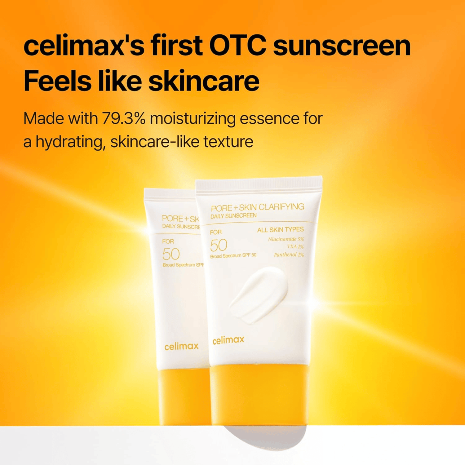 Celimax Pore+Dark Spot Brightening Care Sunscreen 50ml - cosmadic
