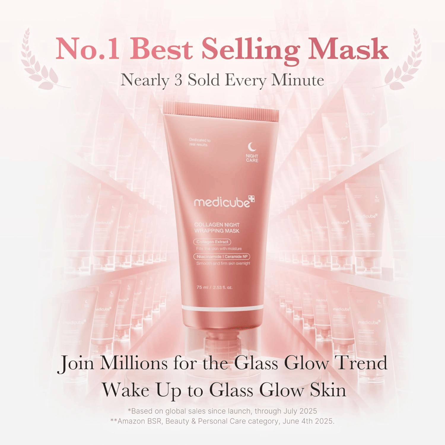 Medicube Collagen Night Wrapping Mask 75ml - cosmadic