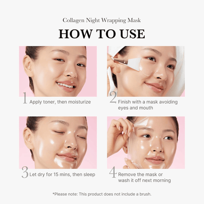 Medicube Collagen Night Wrapping Mask 75ml - cosmadic
