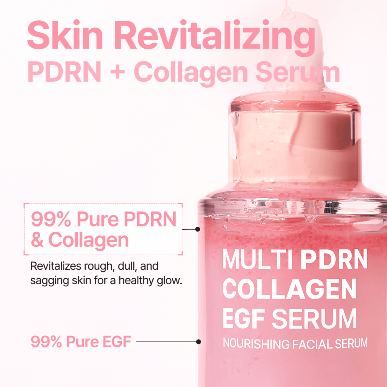 Purito Seoul Multi PDRN Collagen EGF Serum – Anti-Aging