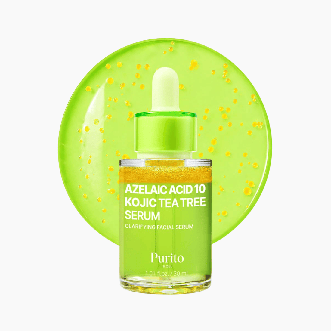 Purito Seoul Azelaic Acid 10 Kojic Tea Tree Serum 30ml - cosmadic