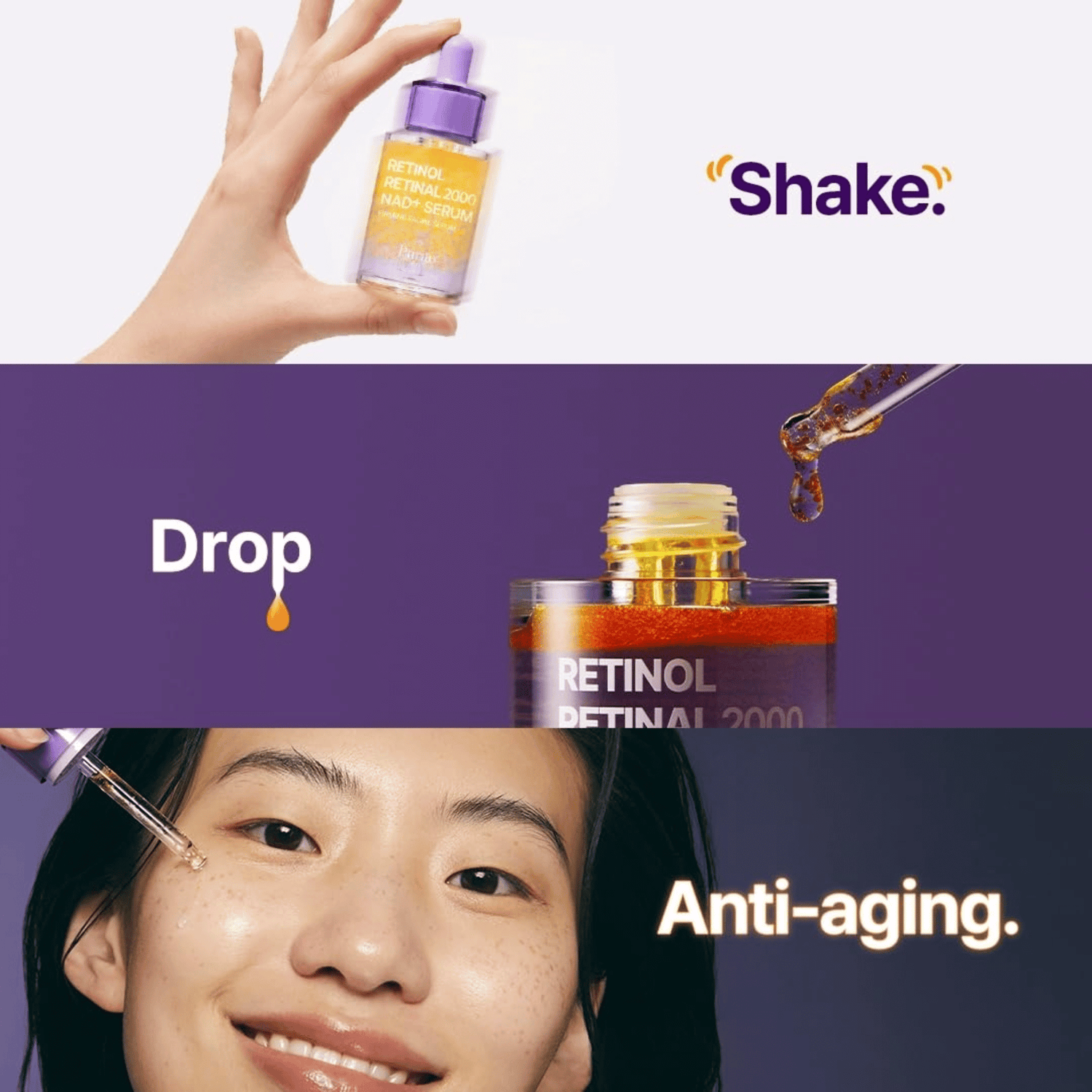 Purito Seoul Retinol Retinal 2000 NAD+ Serum 30ml - cosmadic